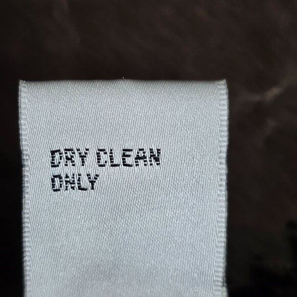 Womens Carducci Brown Suede & Rayon Patchwork Cardigan Jacket 1 Button Size M - Picture 8 of 8